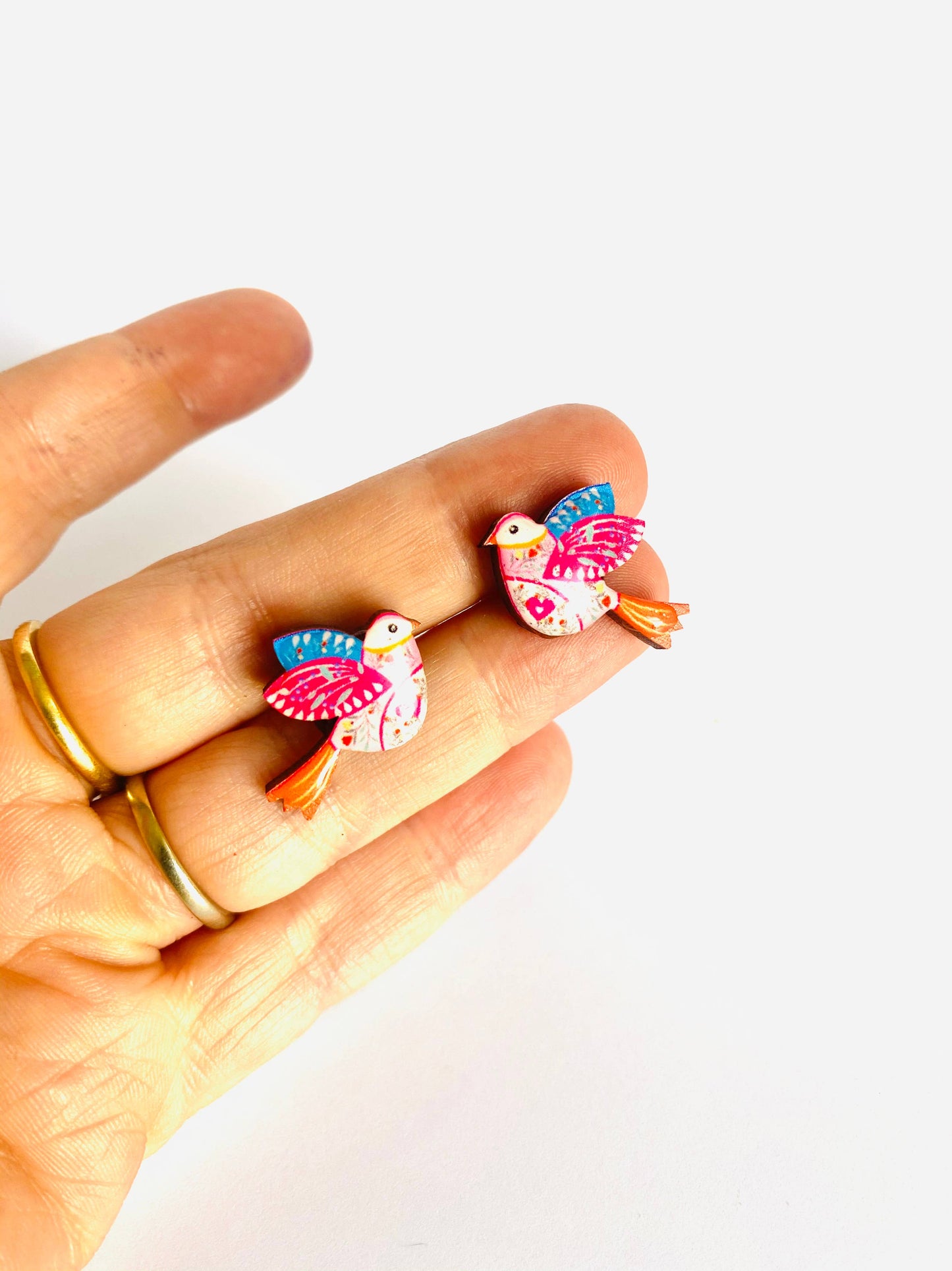 Rosie Rose Parker - Bird summer studs