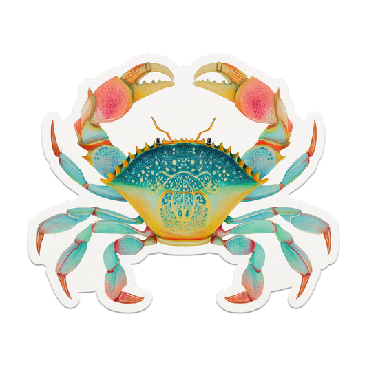 Crabs Seaside Coastal Postcards Stationery Notecards