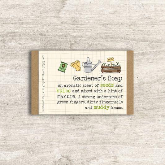 Dandelion Stationery - Gardener's Soap - Humorous Soap Gift