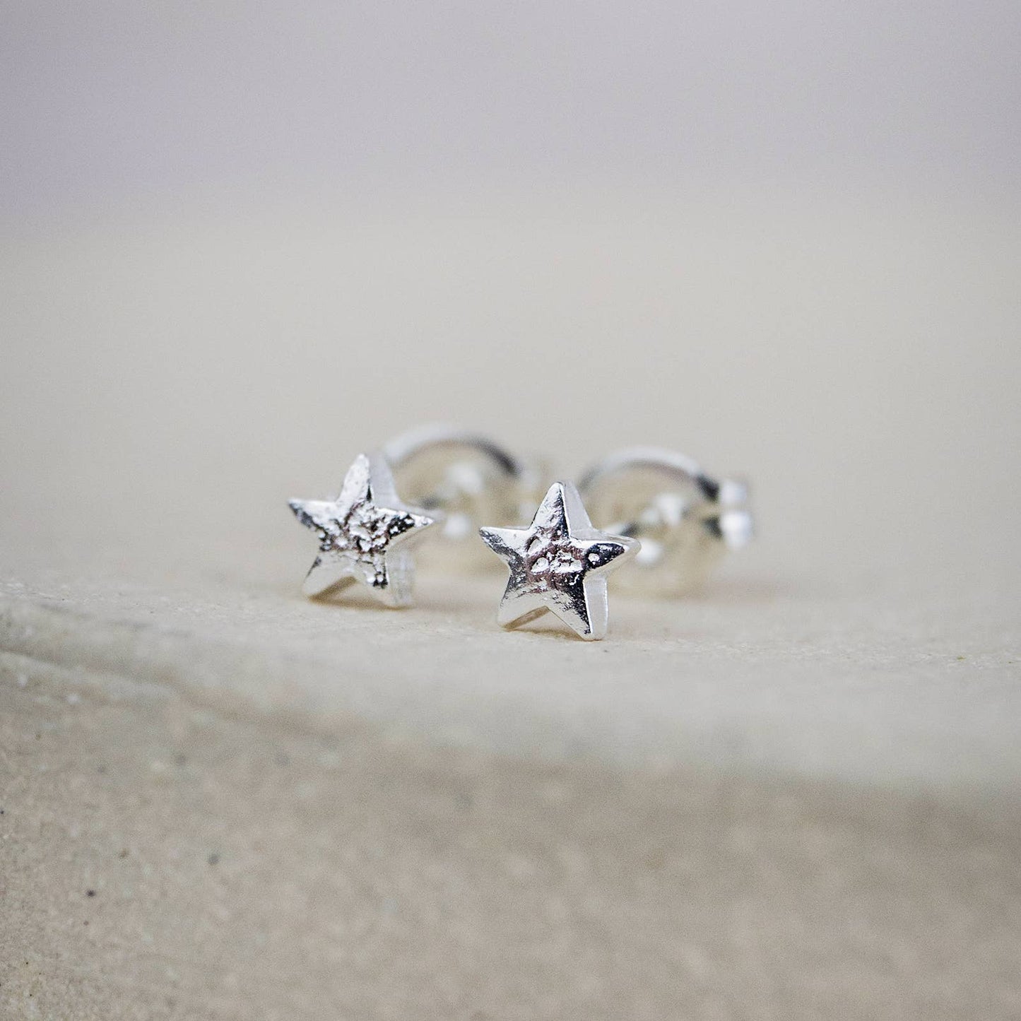 Lucy Kemp Jewellery - Sterling Silver Mini Star Studs