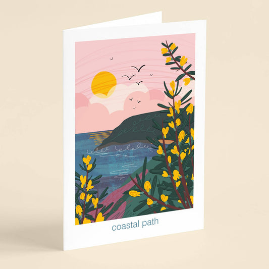 Onneke - Coastal Path Greeting Card