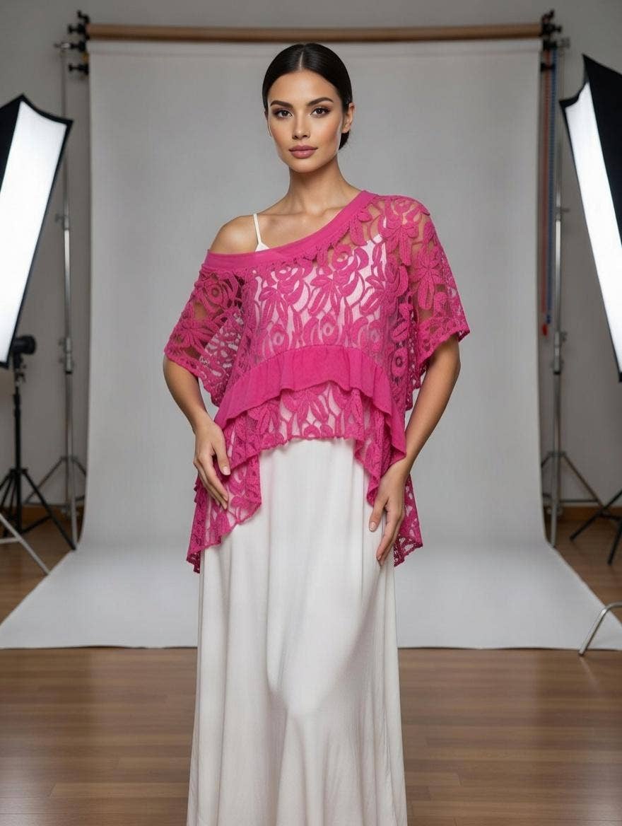 CocoBoo Lace Poncho