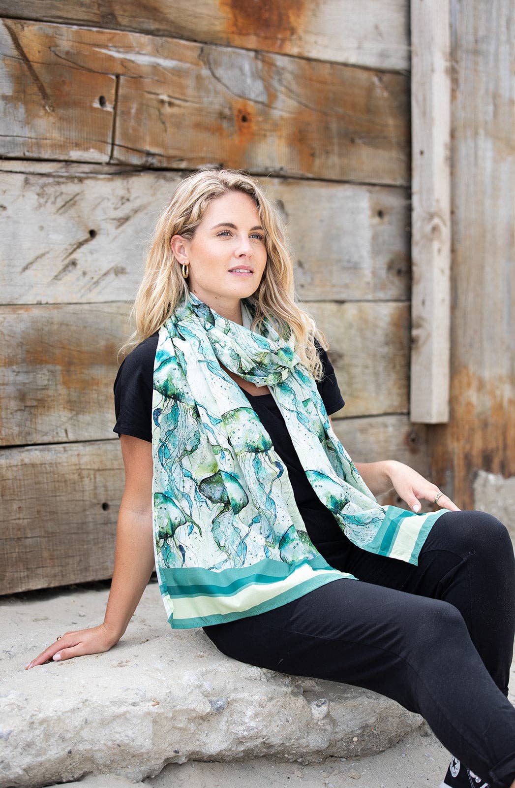 Dollyhotdogs - Scarf - Jellyfish