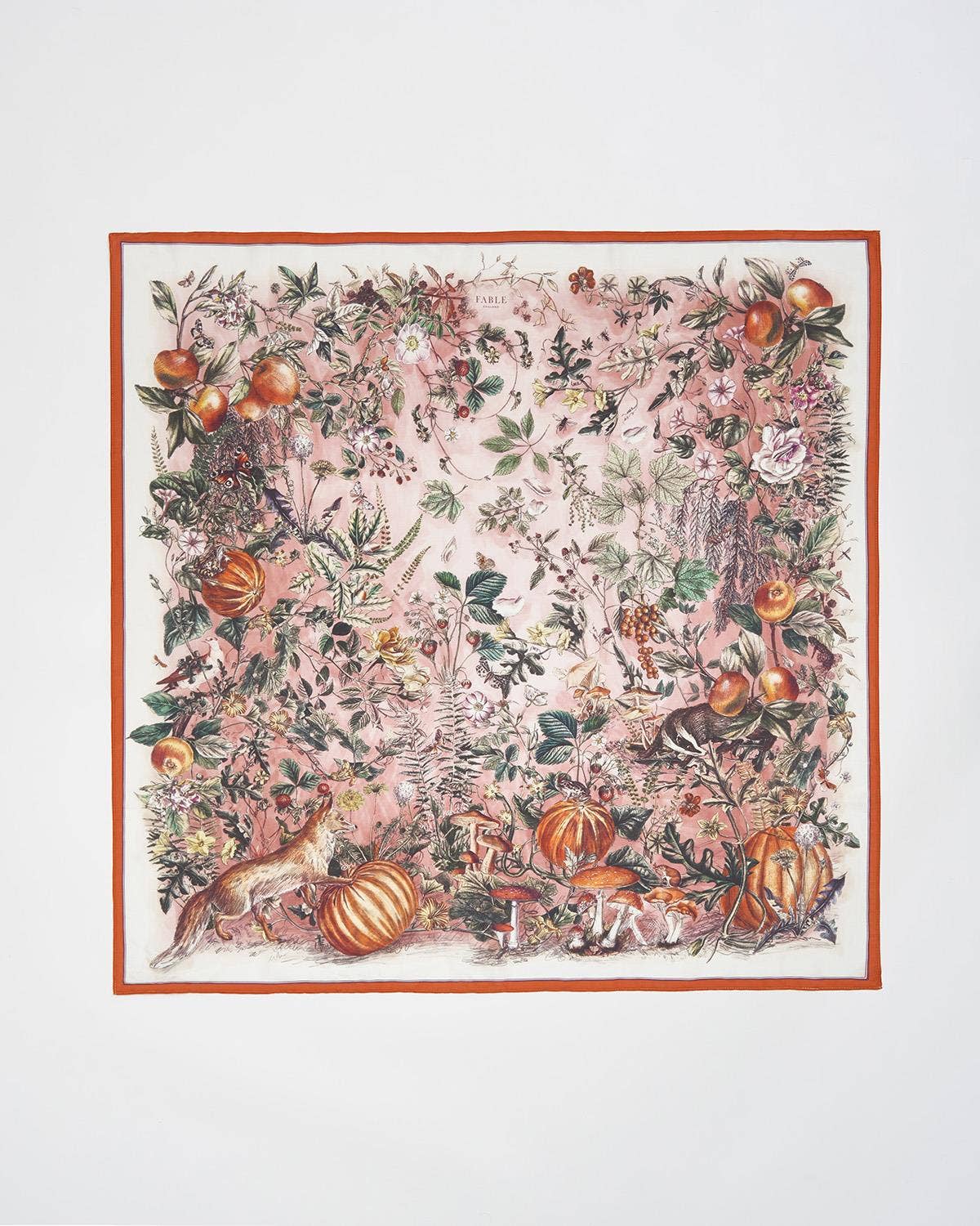 FABLE Nocturnal Garden Scarf Pink Lady