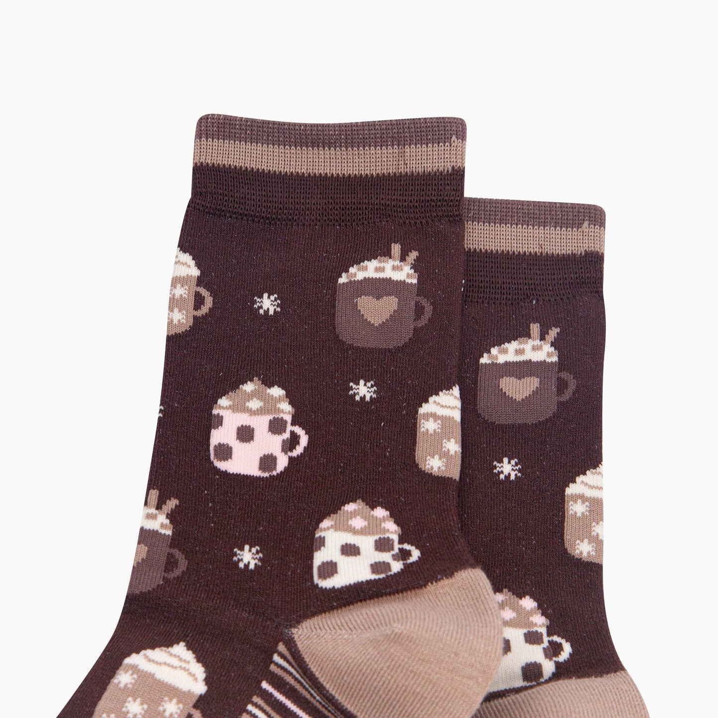 Hot Chocolate Women's Bamboo Socks in Brown
