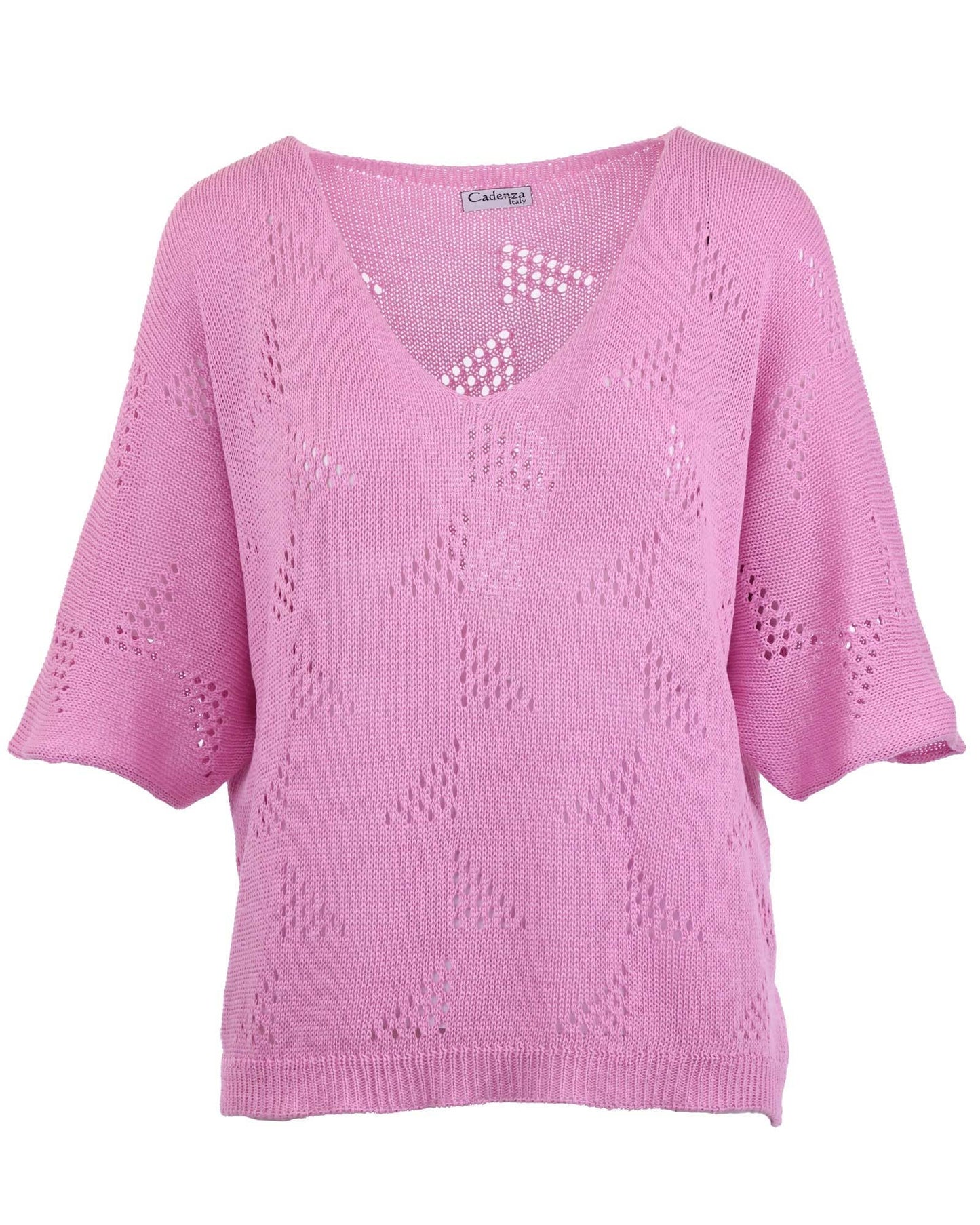 Cadenza Italy Ltd - Cotton Blend Patterned Tunic