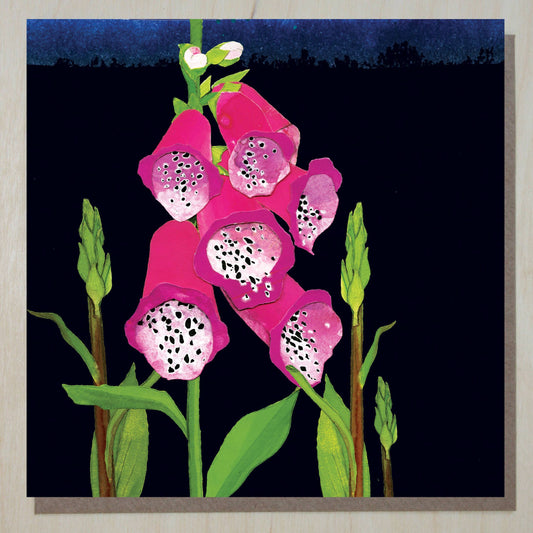 Windsock Press - Foxglove Card