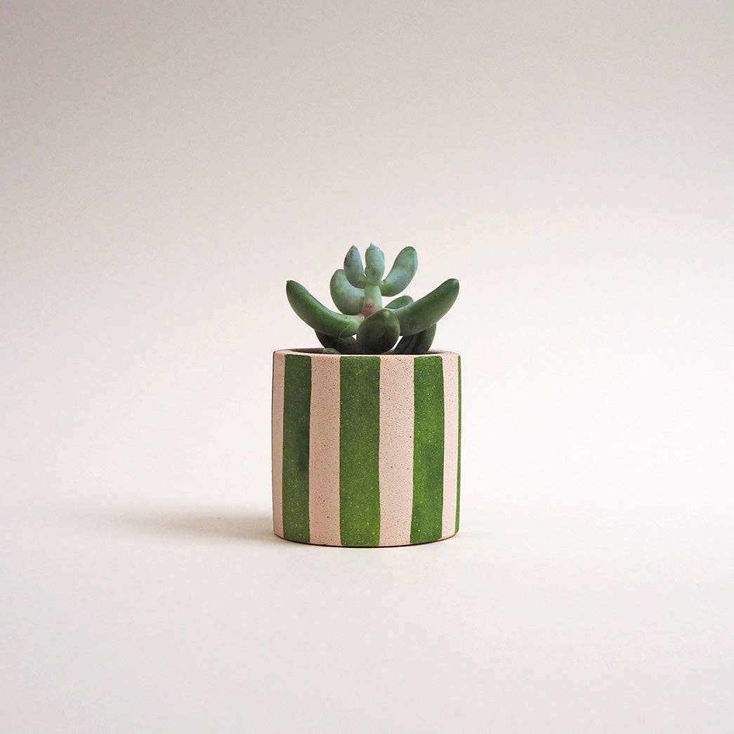 Hello Marilu Mini Stripy Pot