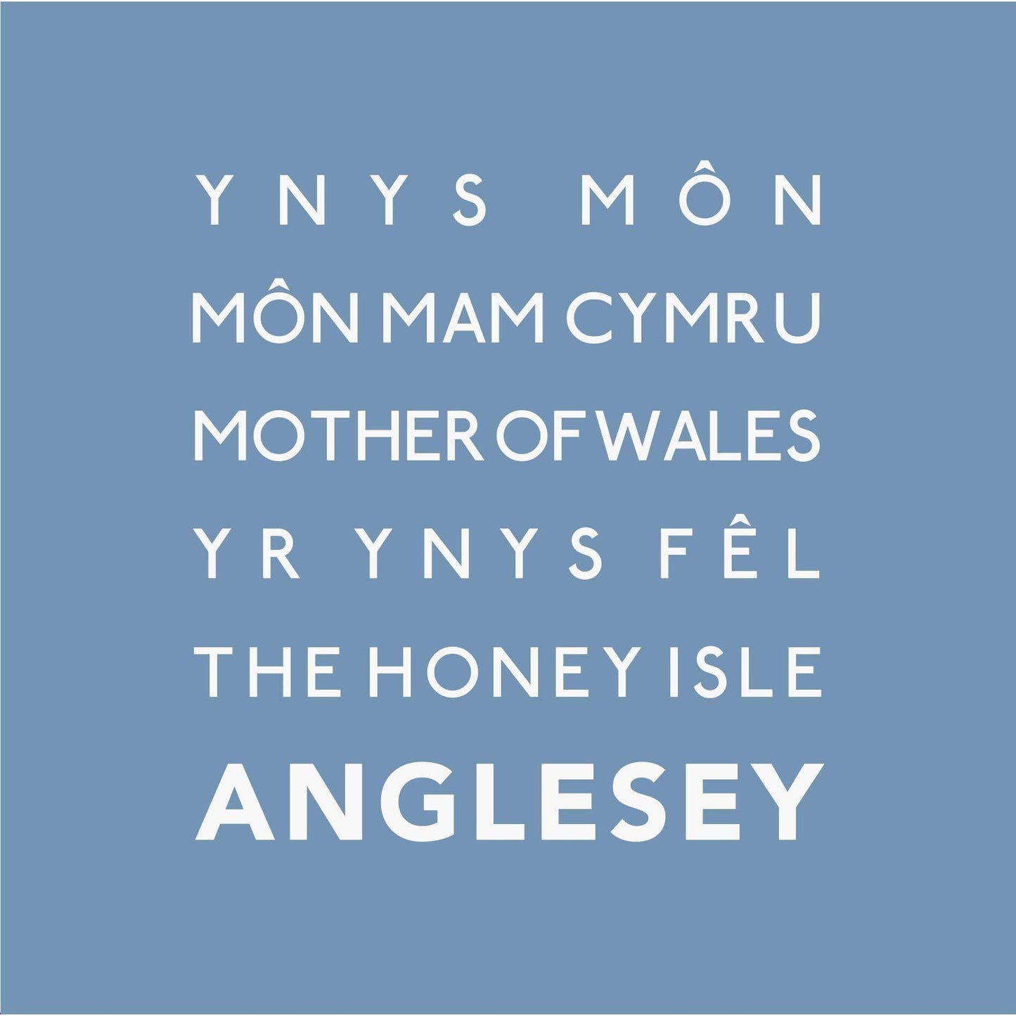 Anglesey - Greeting Card