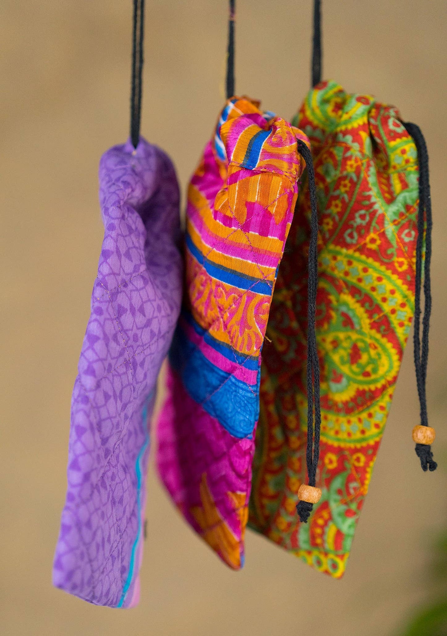 Namaste - Recycled Sari Glasses Case
