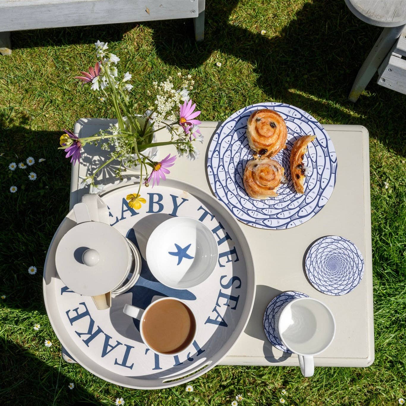 Tea by the Sea - Bamboo Fibre Starfish Tray