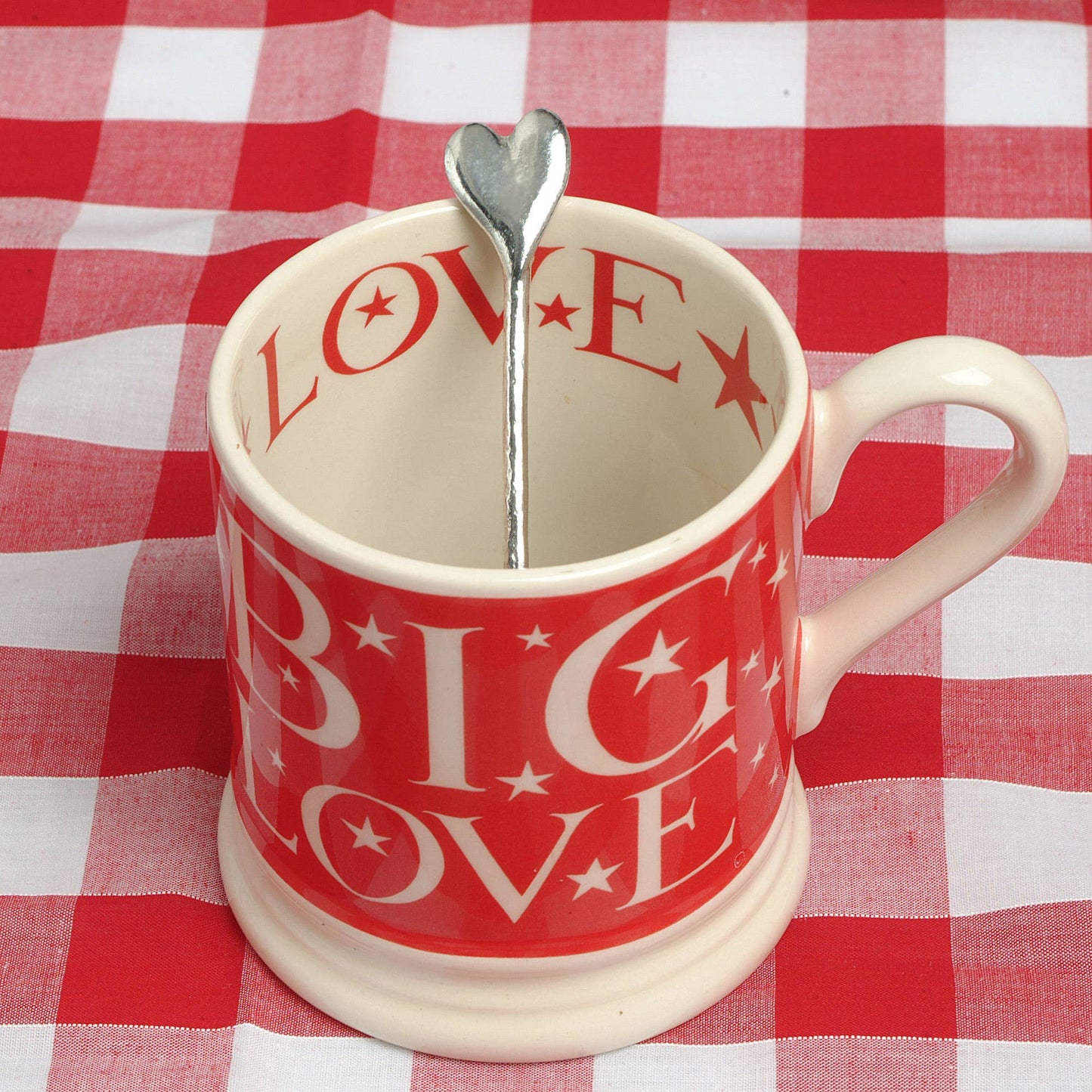 Heart Pewter Teaspoon