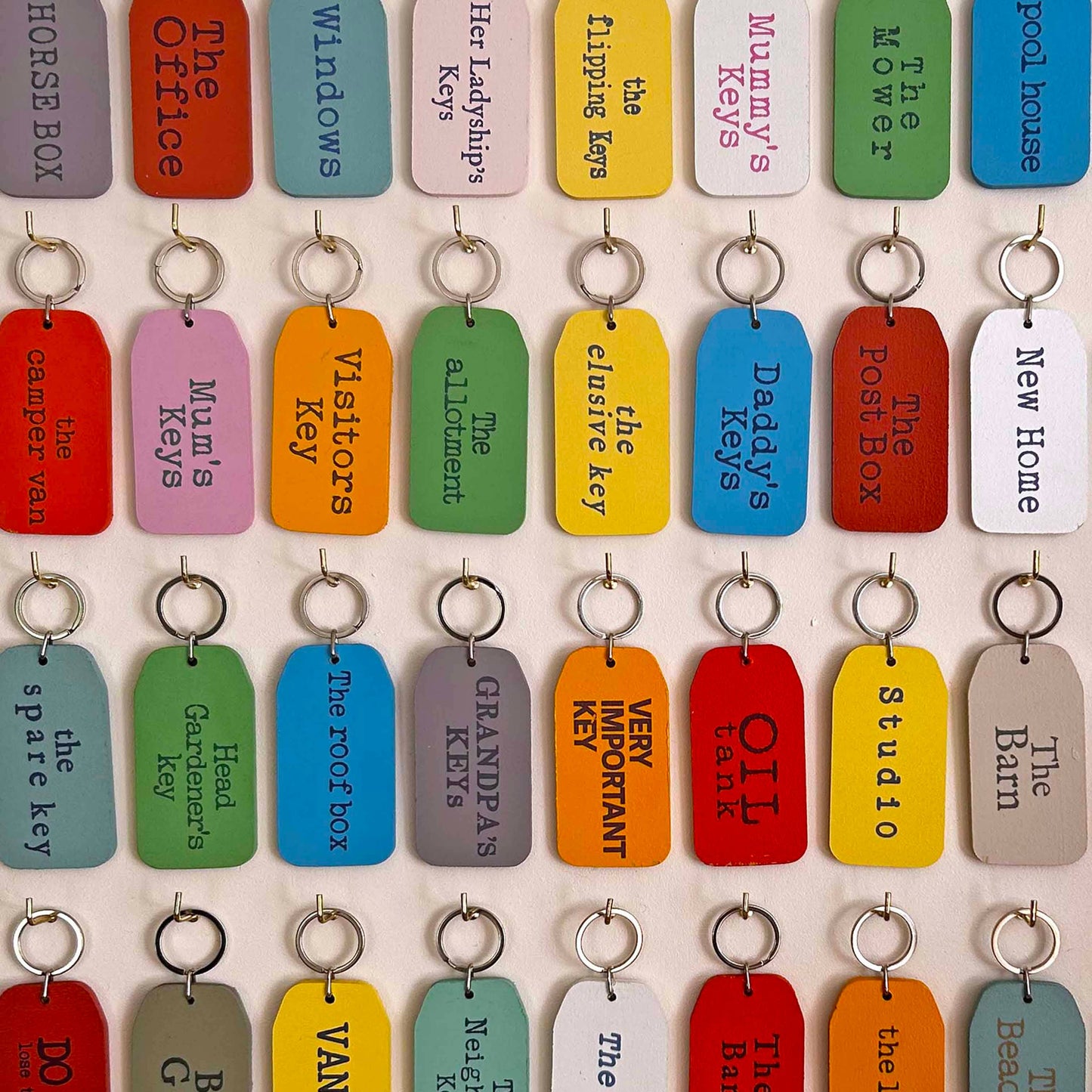 Head Gardener's Keys - Wooden Key Tag