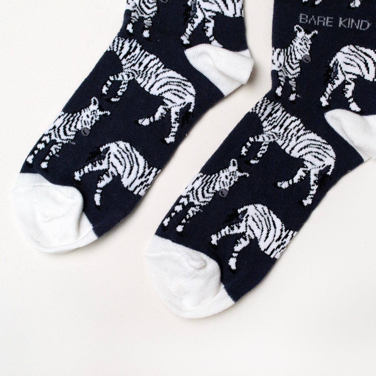 Bare Kind - Zebra Socks