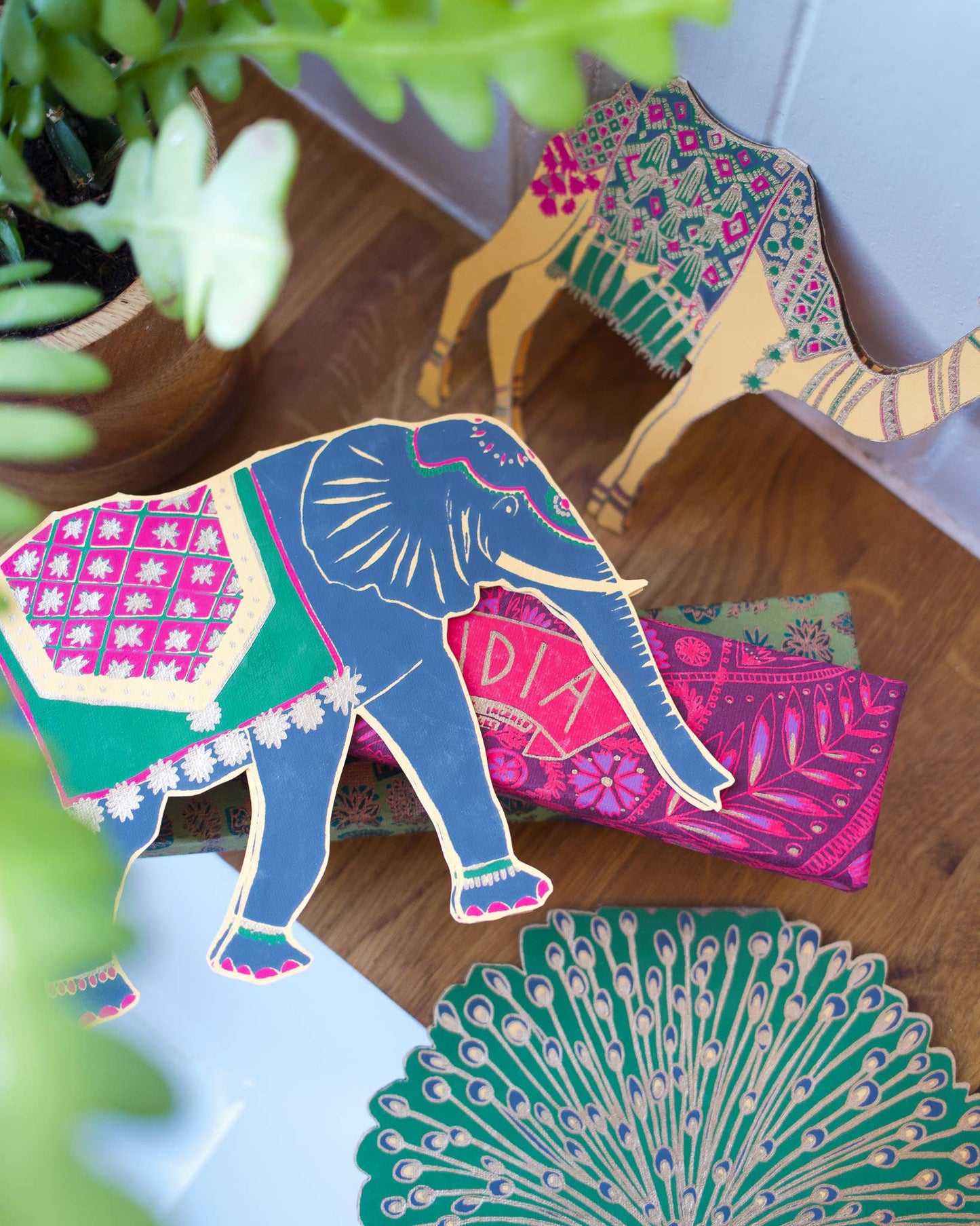 East End Press Elephant Greeting Card