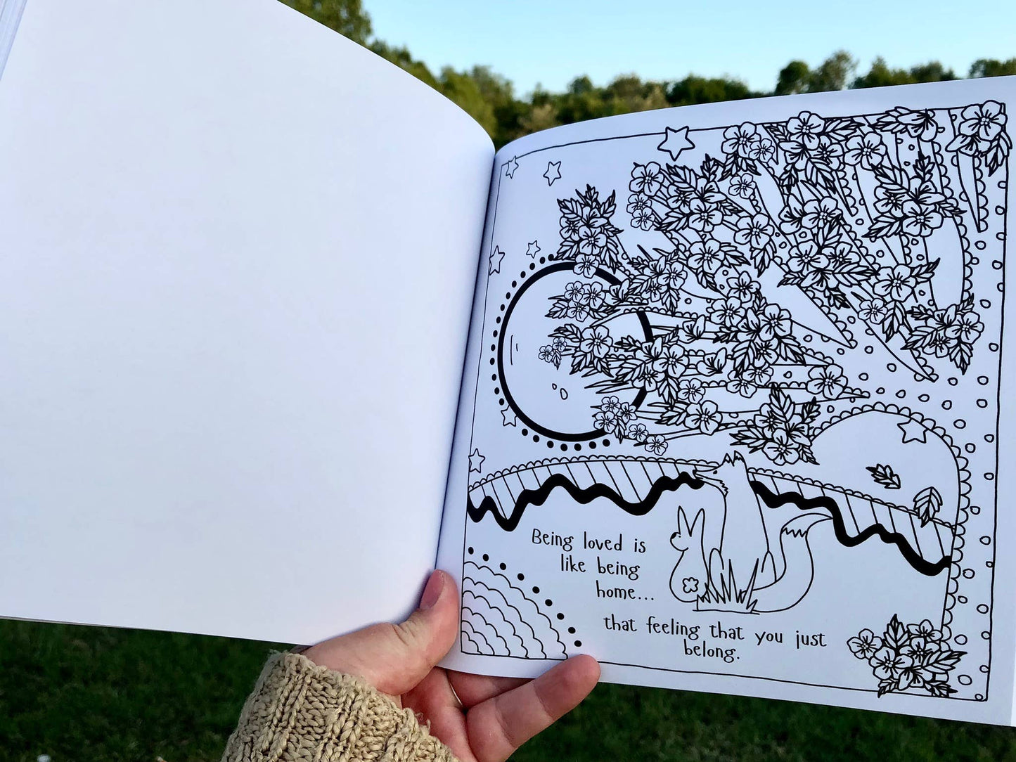 Fox under the Moon - Official Colouring Book by Fox Under The Moon