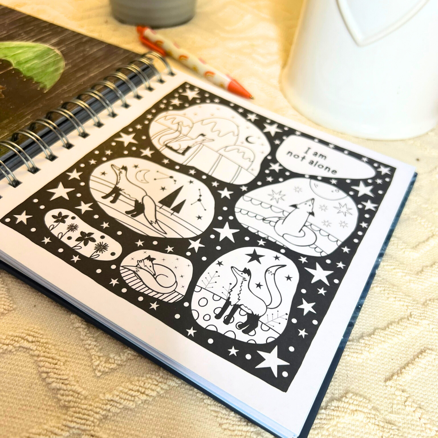 Fox under the Moon - Children's Journal for Feelings & Emotions