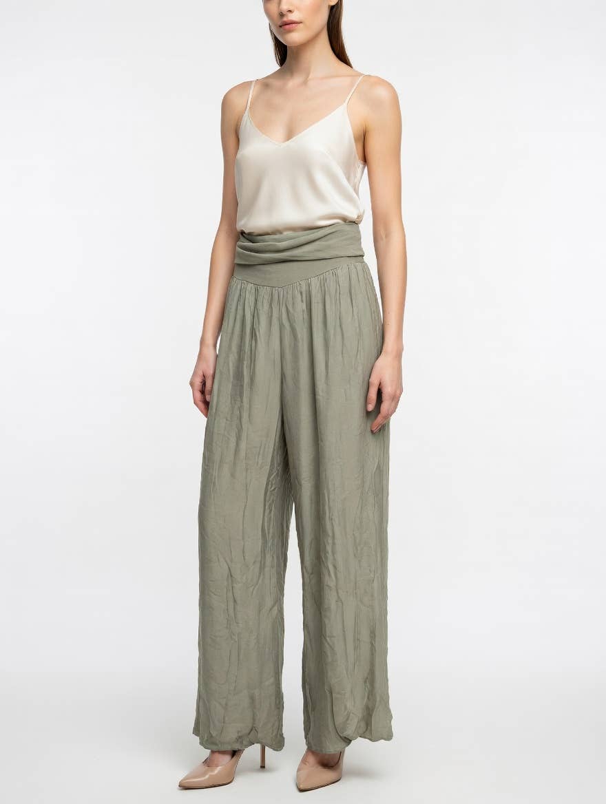 Sassy Silk Balloon Trouser