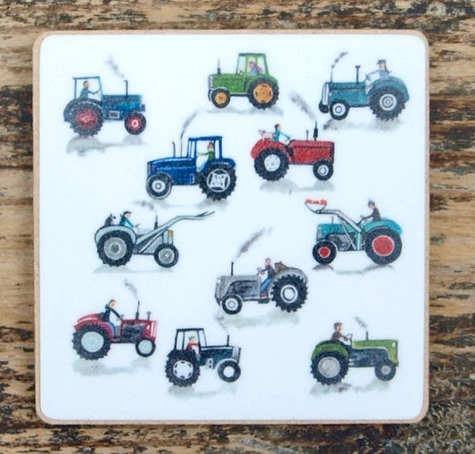 Driftwood Designs - Tractors Magnet