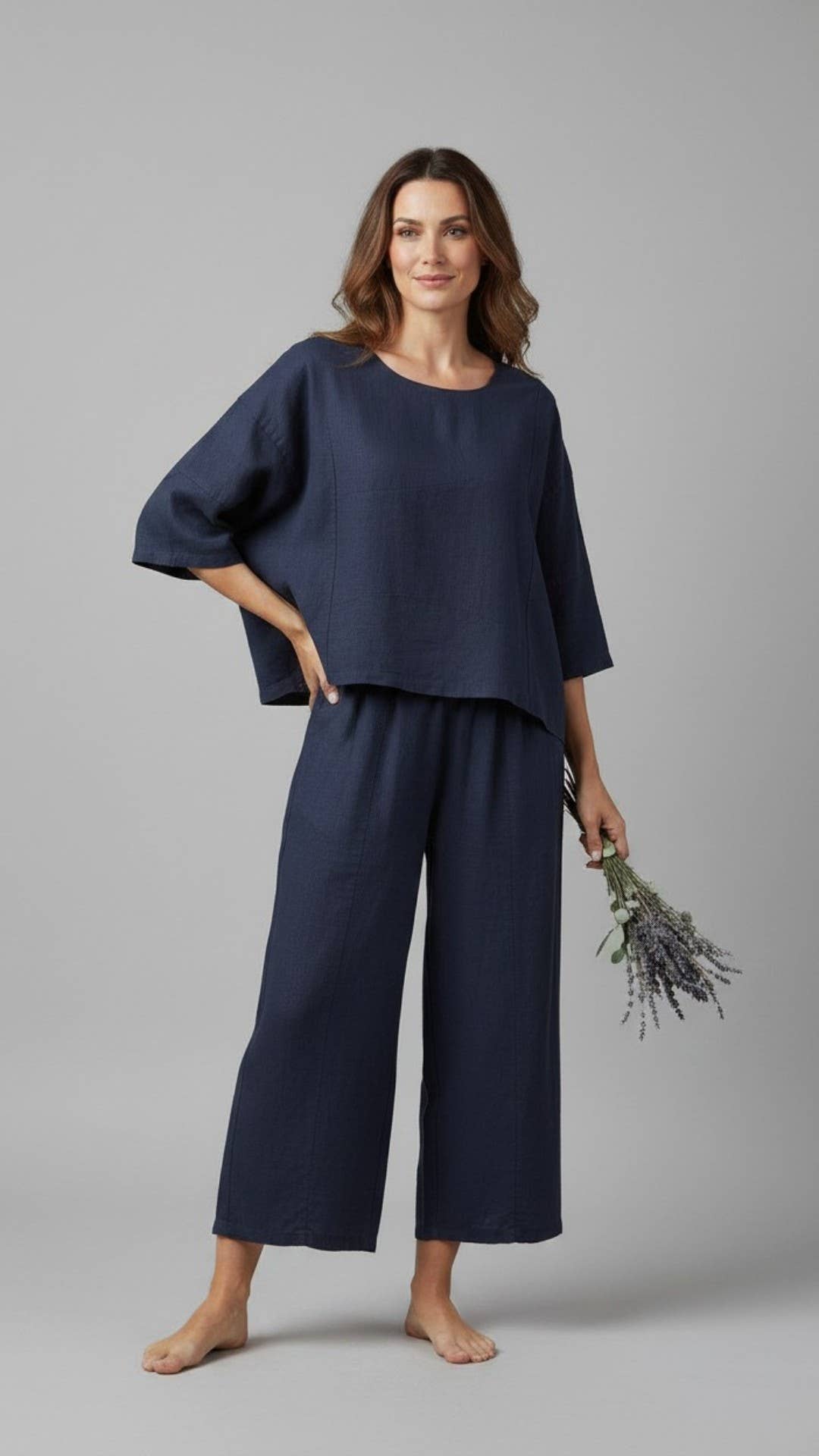 The Imani Linen Top