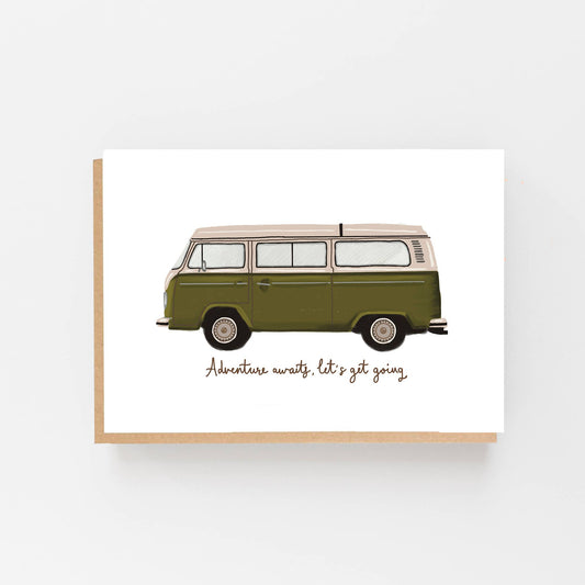 Lomond Paper Co - Adventure Awaits - VW GREEN