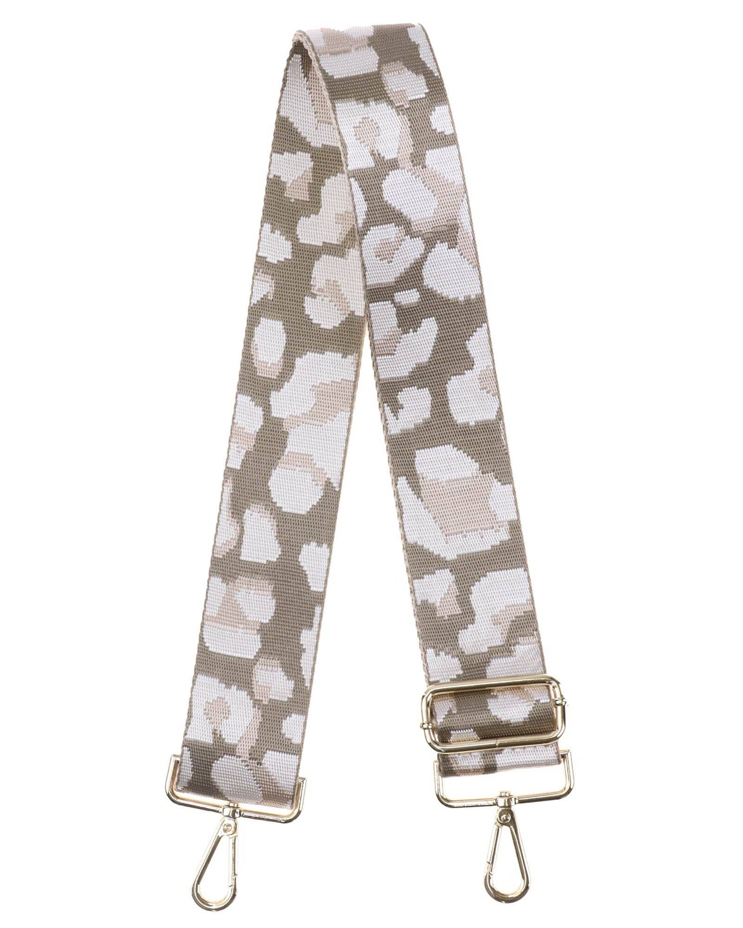 Cadenza Bag Strap Cheetah: One Size / Taupe