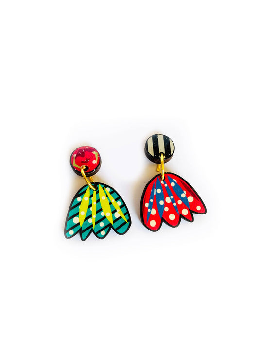 Rosie Rose Parker - Funky statement earrings