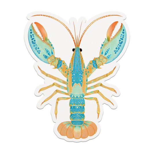 Lobster Seaside Coastal Postcards Stationery Notecards