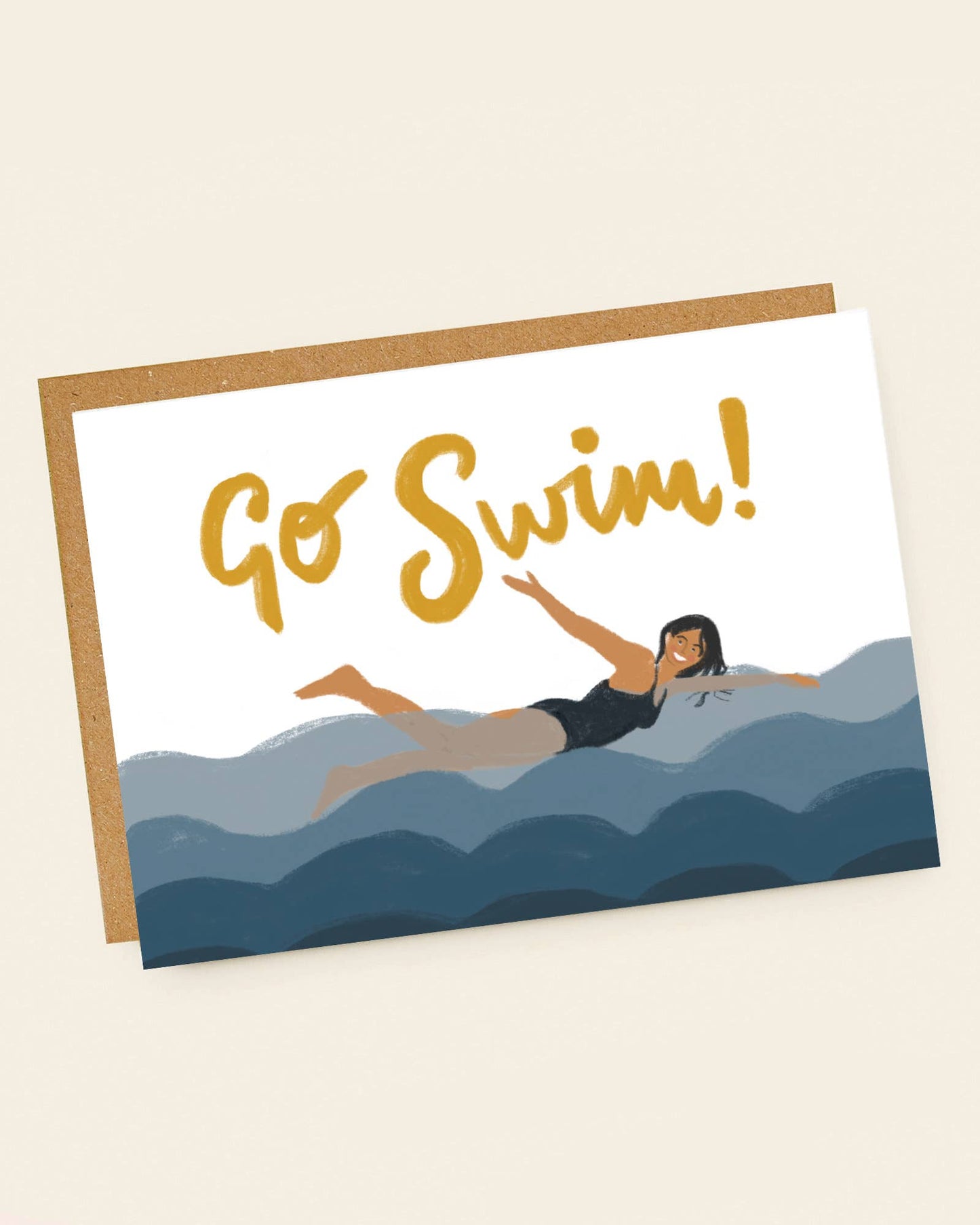 Go Swim! Wild Swimmer Adventure Card