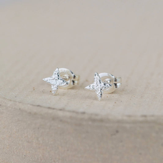 Lucy Kemp - Sterling Silver Mini Studs - North Star