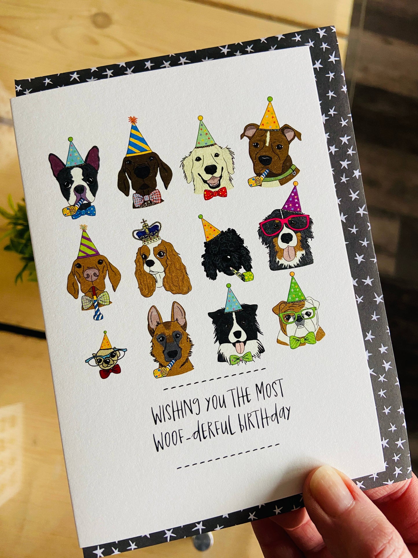 Dandelion Stationery - Woof-derful Birthday - Greetings Card