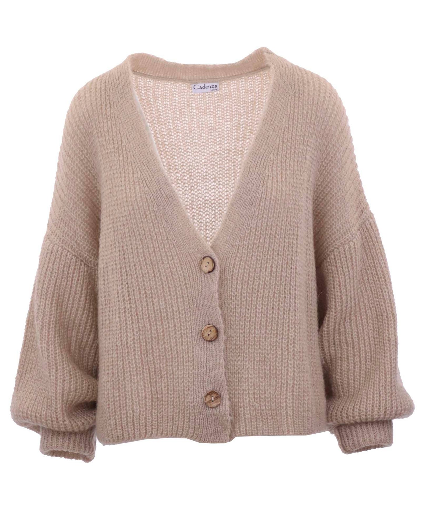 Cadenza Italy Ltd - Mohair Blend Cardi