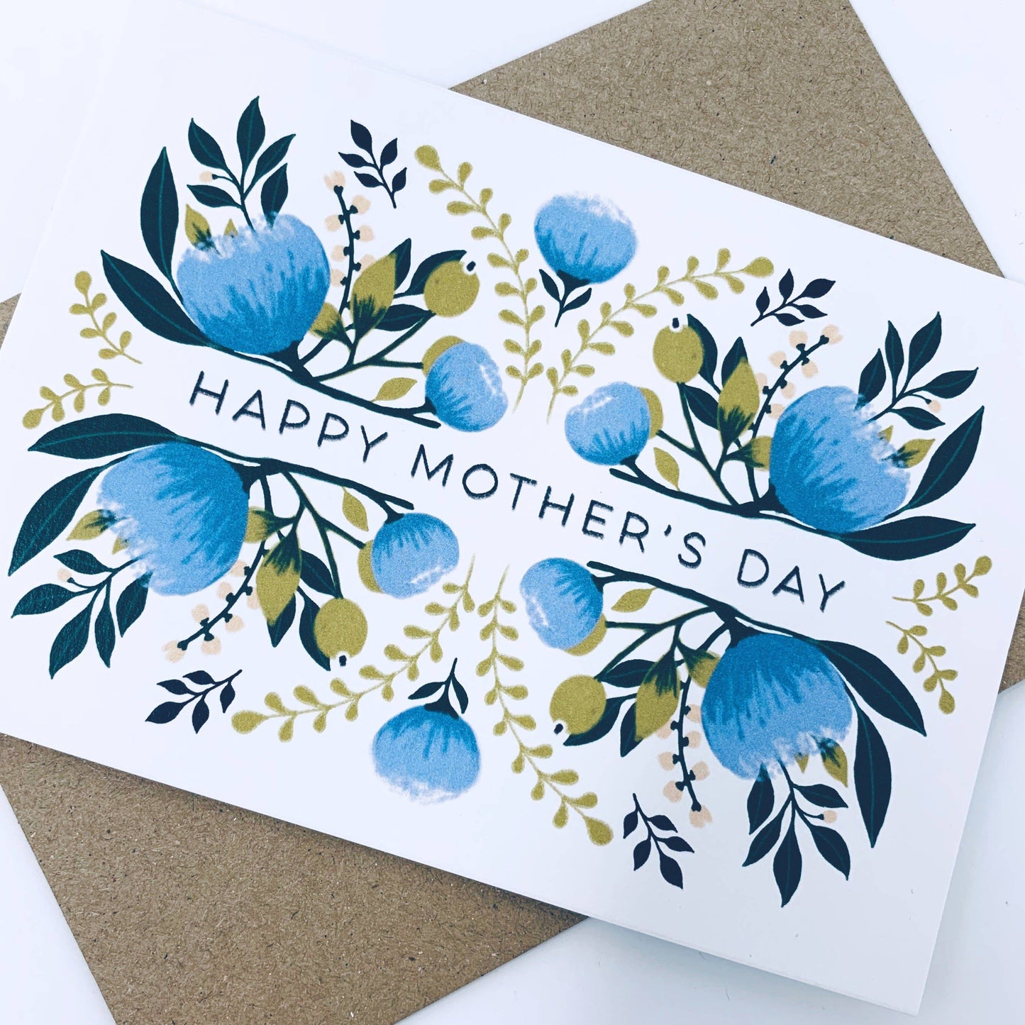 Lomond Paper Co - Happy Mother's Day - Floral Blue