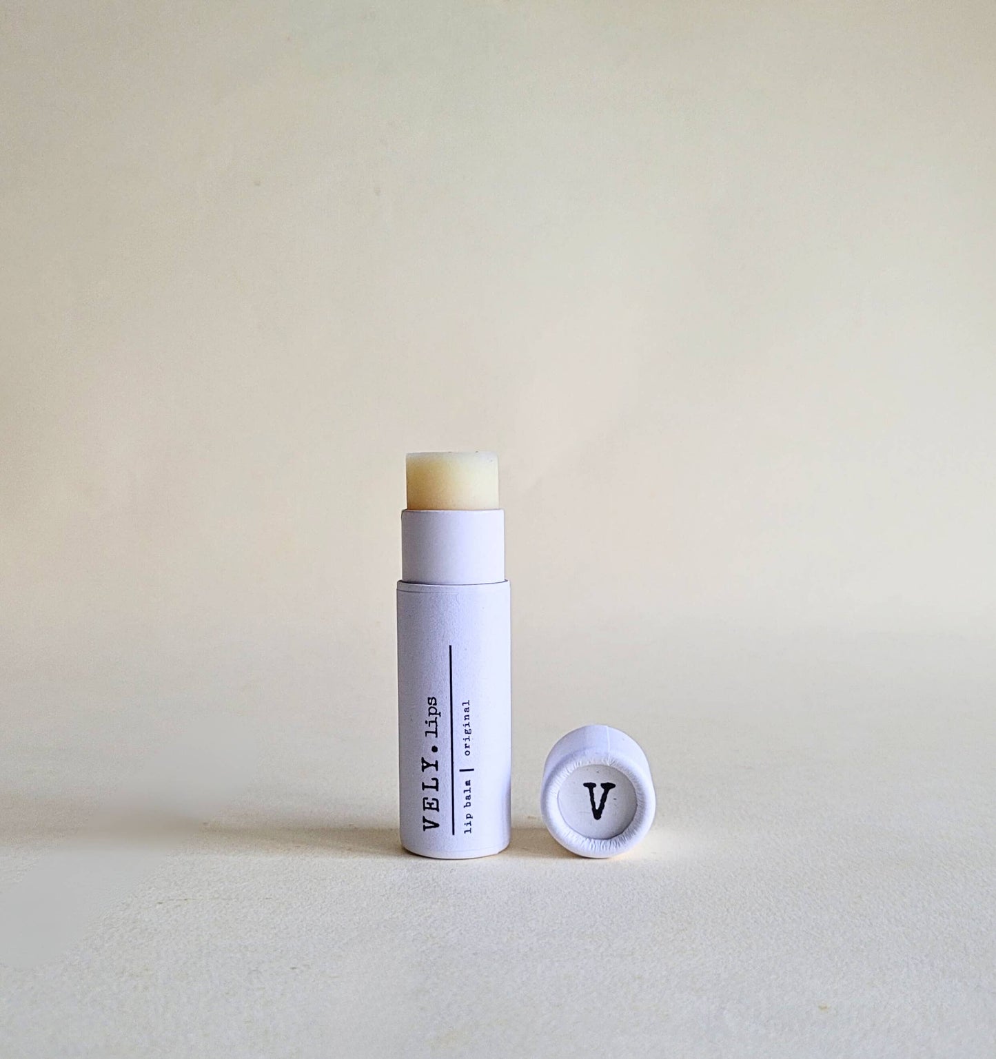 The Vely Soapery - Natural Vegan Lip Balm "Original" (Unscented)