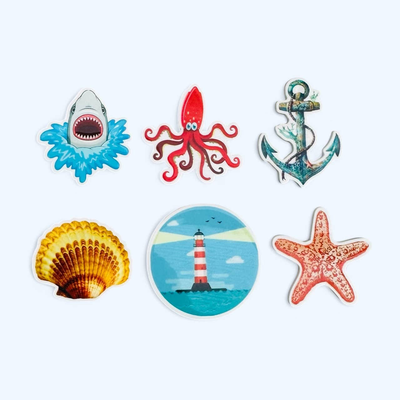 Jewells - Nautical Seaside resin fridge magnet