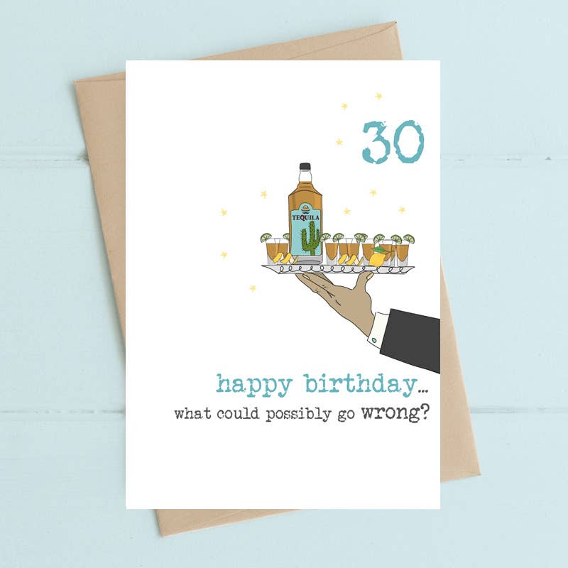 Dandelion Stationery - Happy Birthday Age 30 - Greetings Card