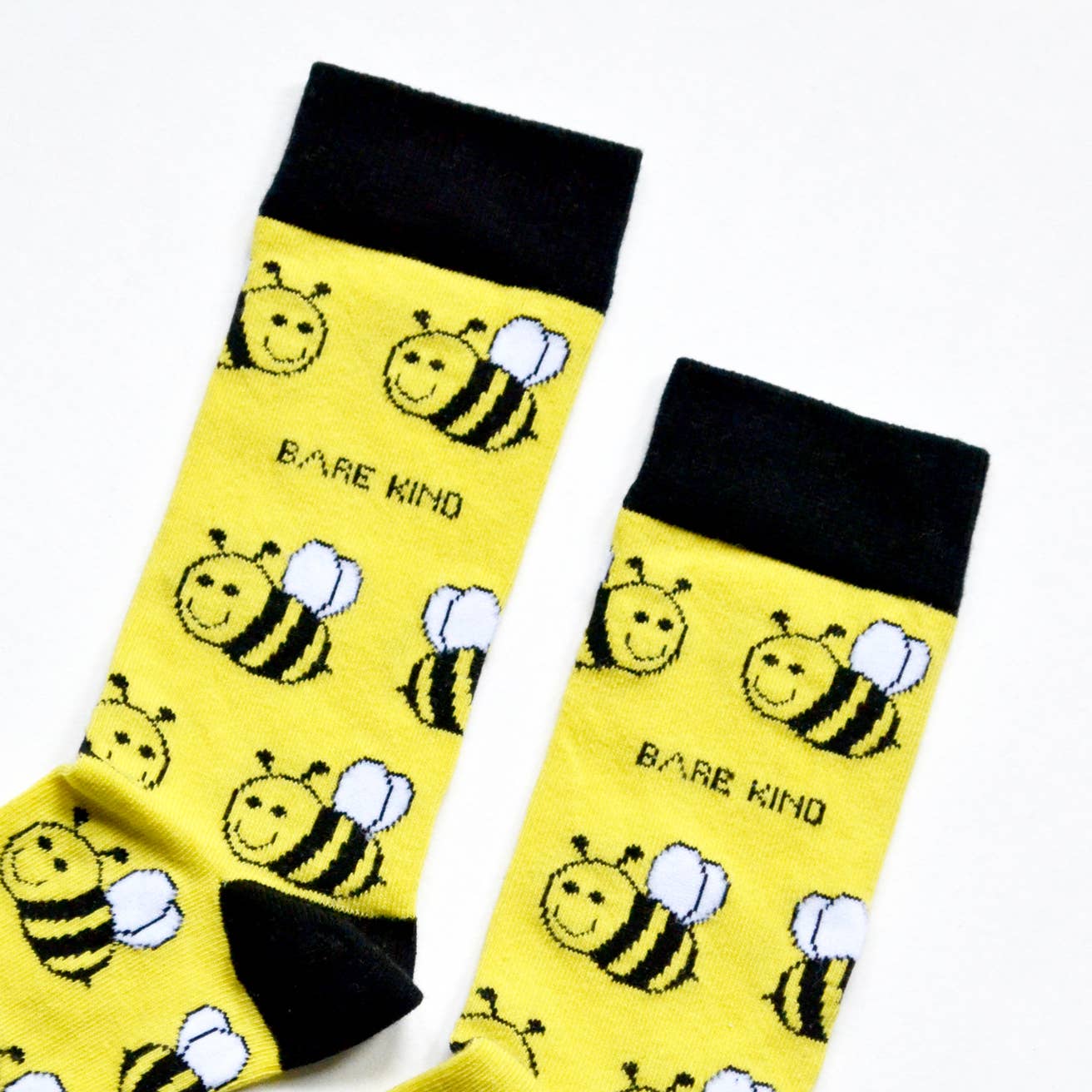 Bare Kind - Yellow Bee Socks