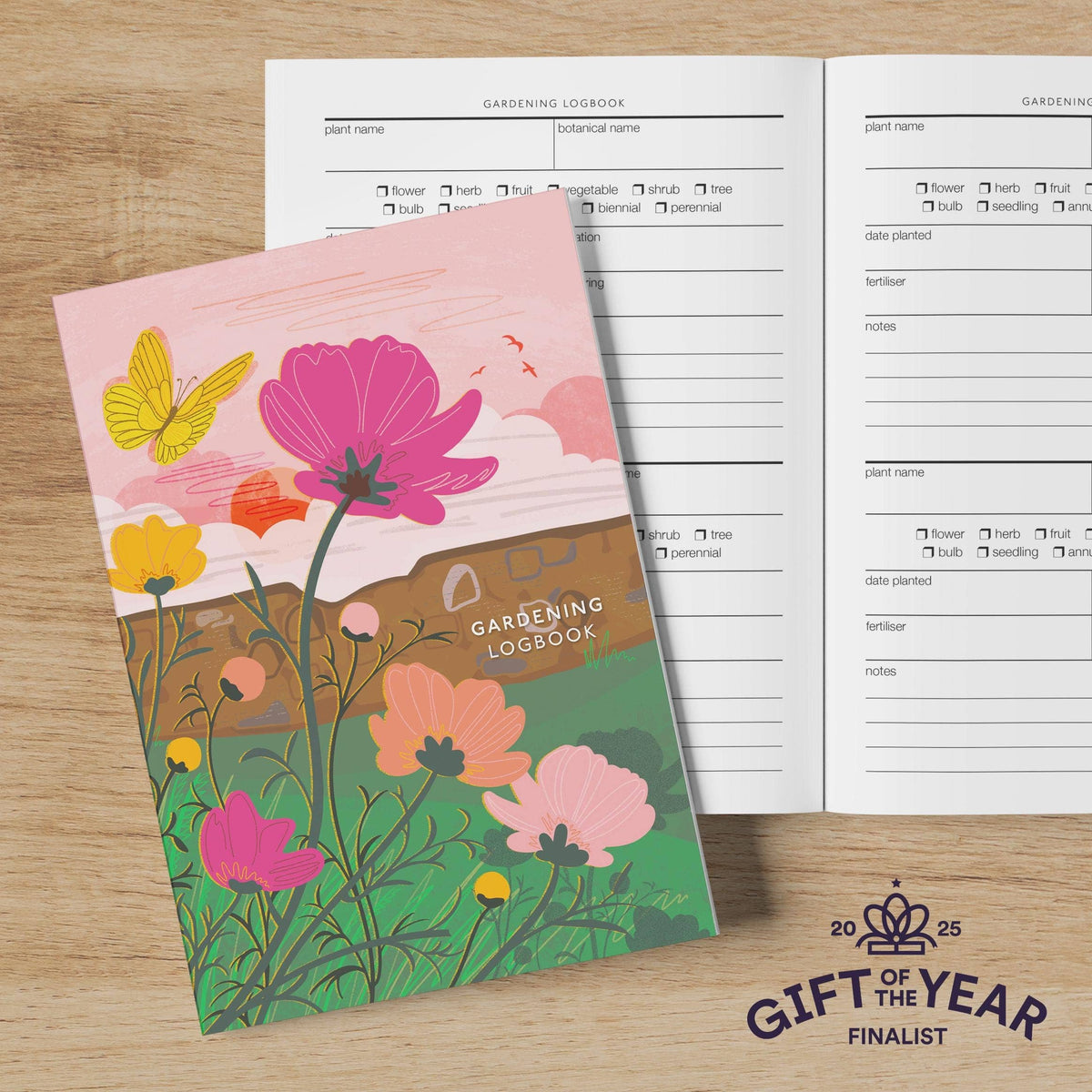 Gardening logbook - garden wall