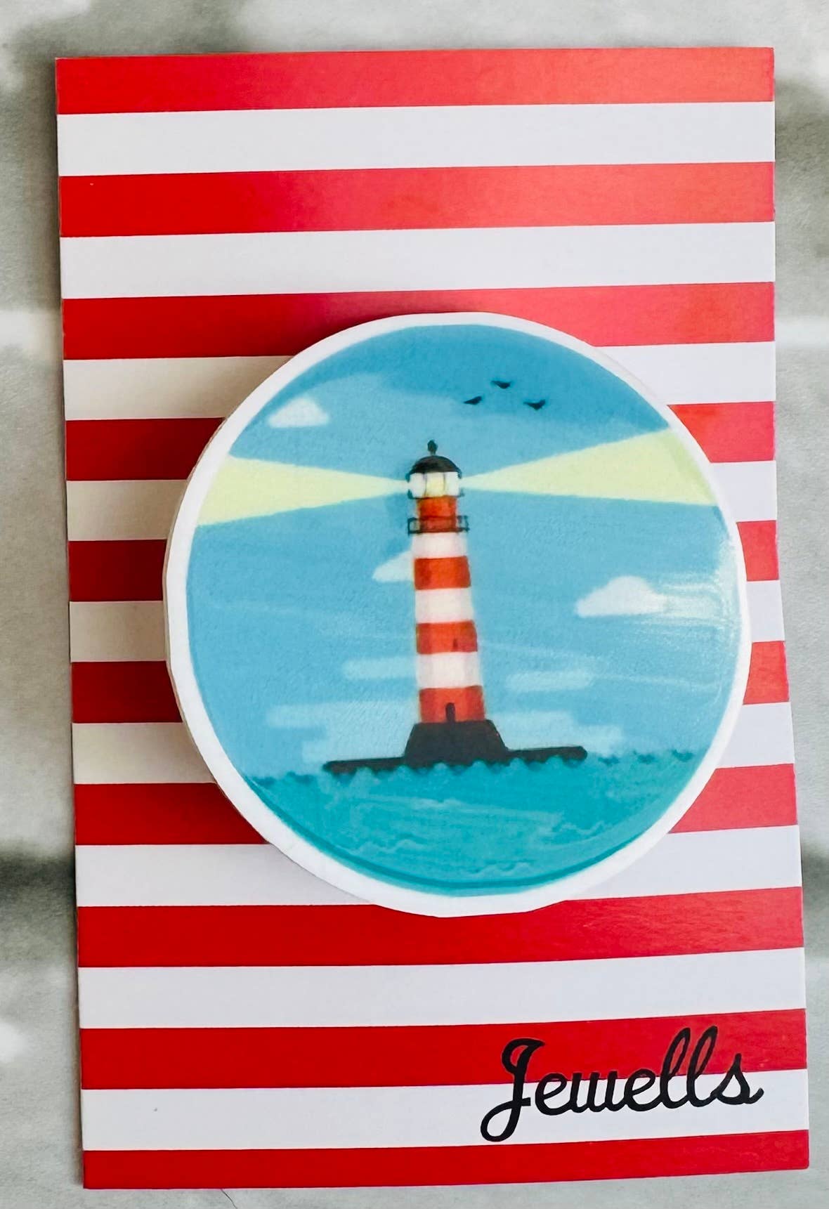 Jewells - Nautical Seaside resin fridge magnet