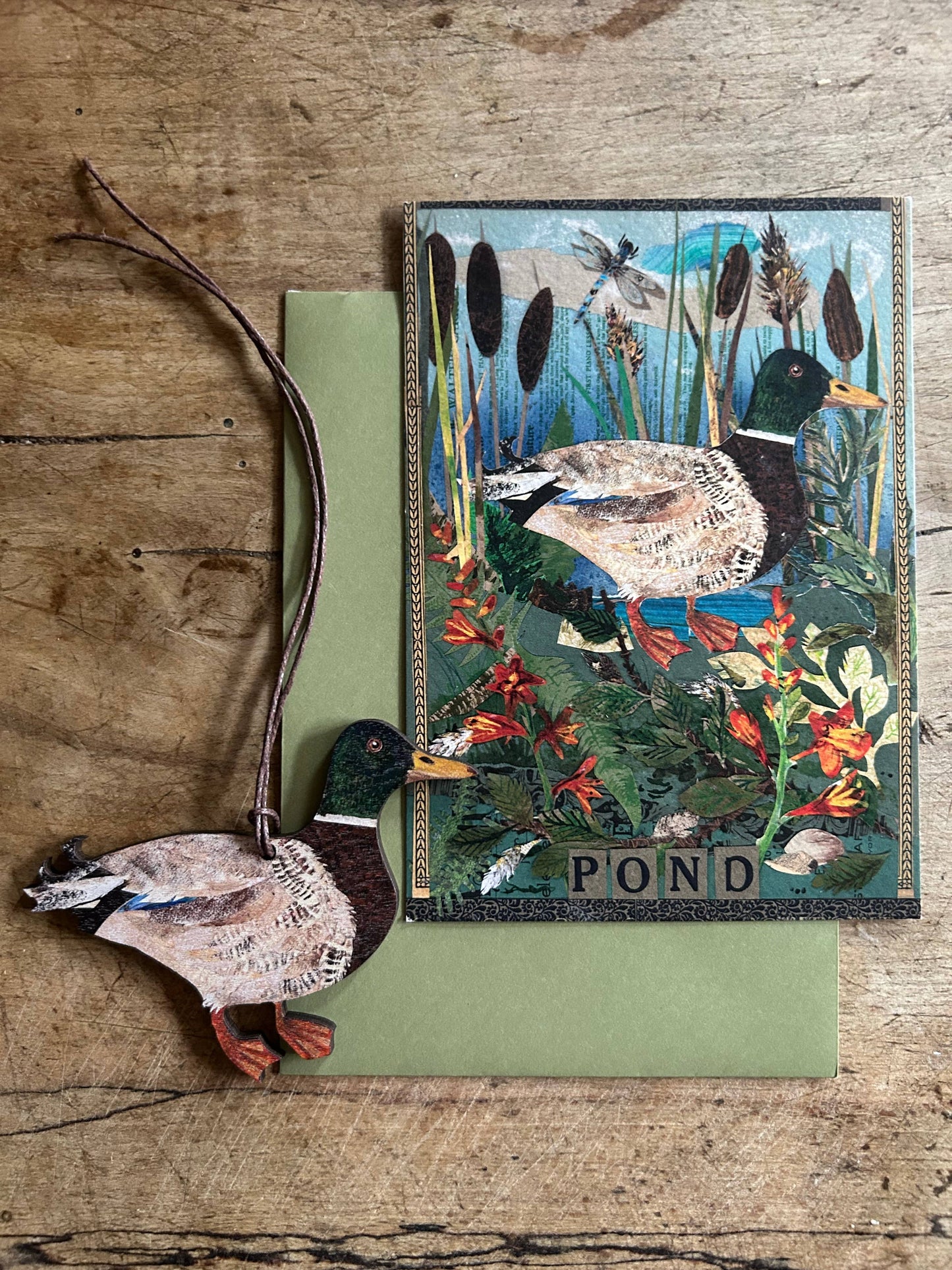 Clare O’Neill Artworks - Mallard birch plywood decoration 