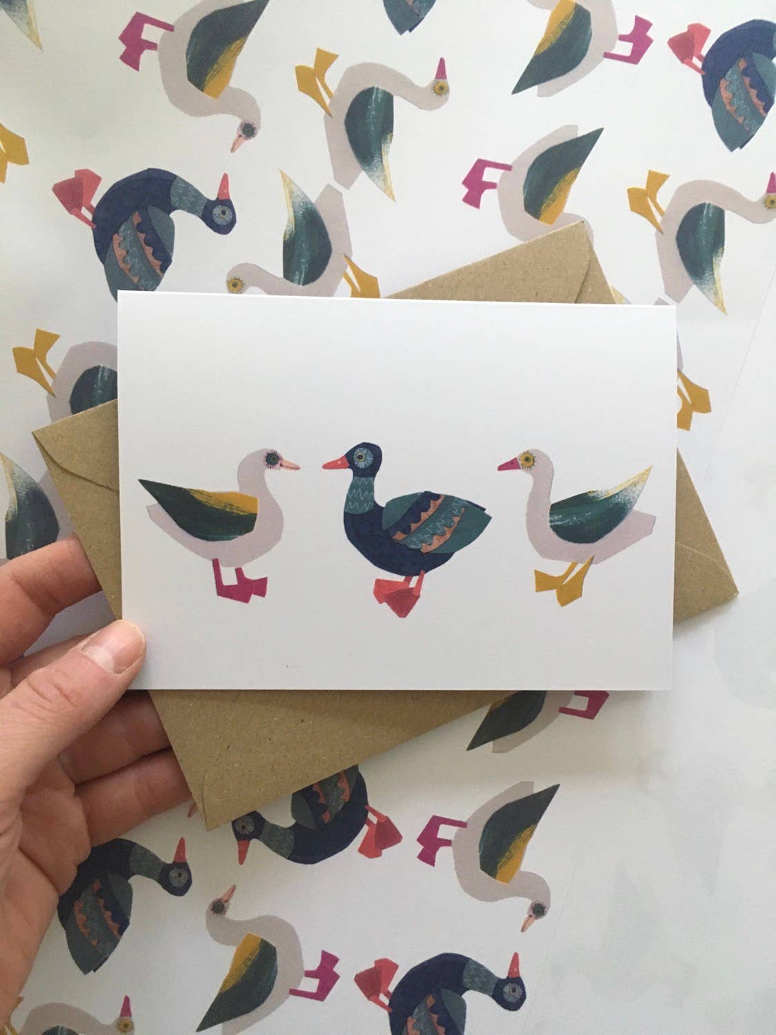 Esther Kent Design - Goose Goose Gander Card