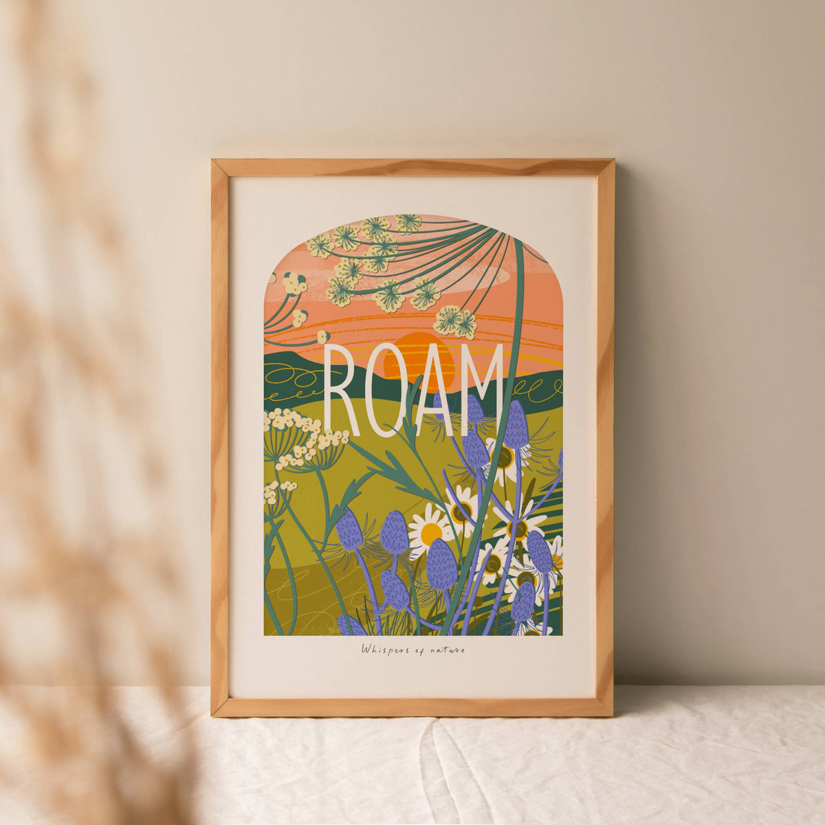 Roam | A4 Nature Art Print | Whispers of Nature Collection