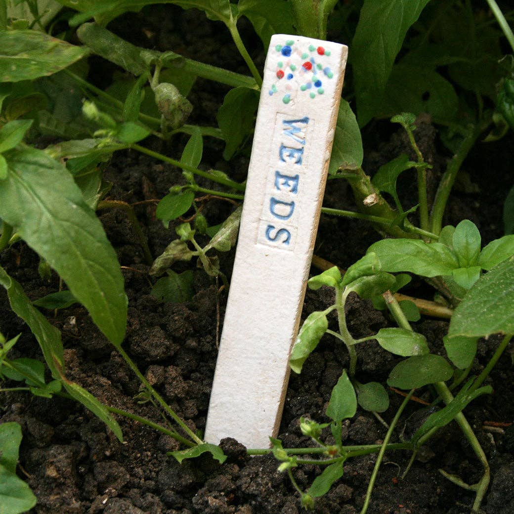 The Bad Gardener's Ceramic Markers
