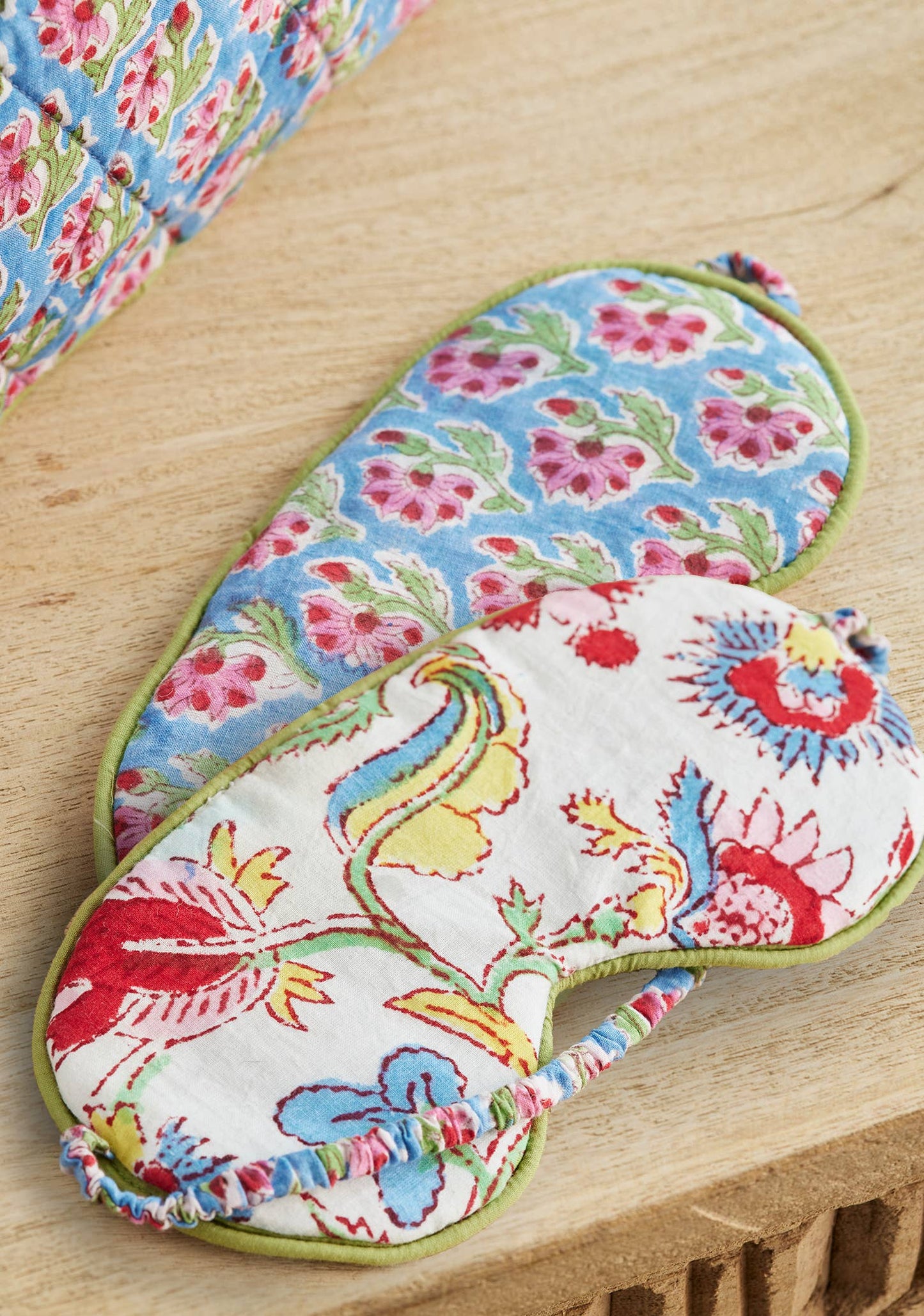 Namaste - Shvanthi Reversible Block Print Eye Mask