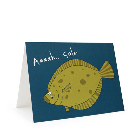 Gone Crabbing - Aaaah... Sole®! Greeting Card