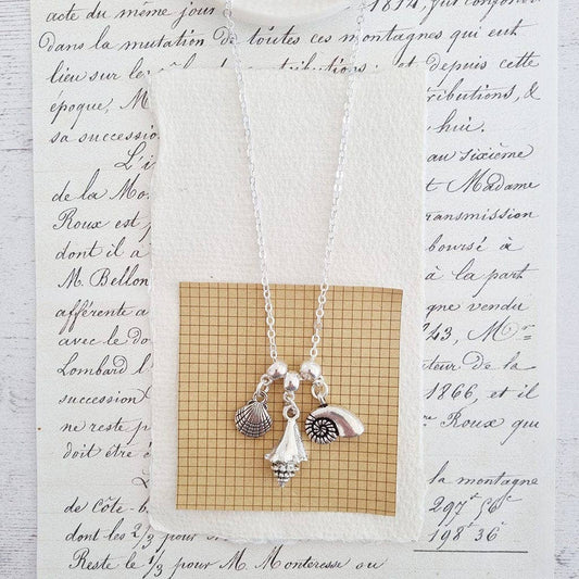Seashells Charm Necklace