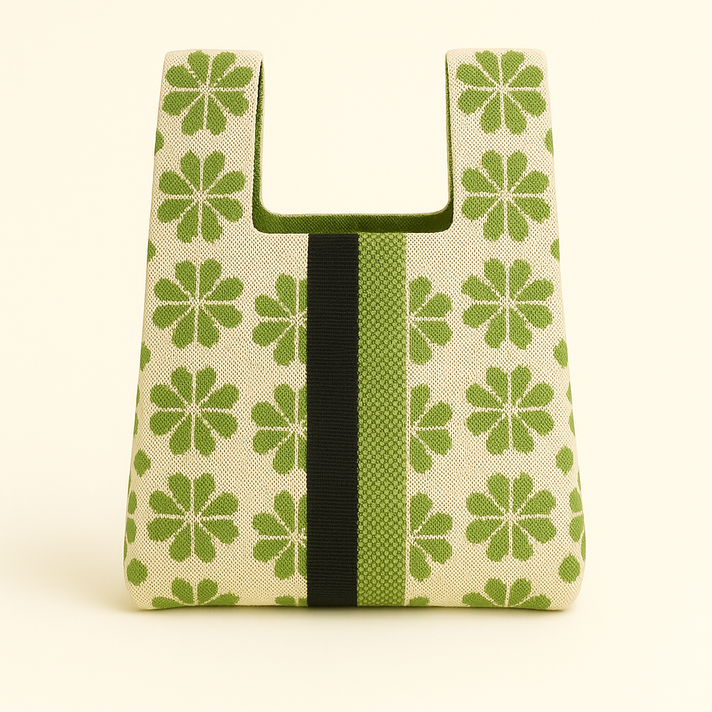 Tokeii Ltd - Heritage Bloom - Knitted bag