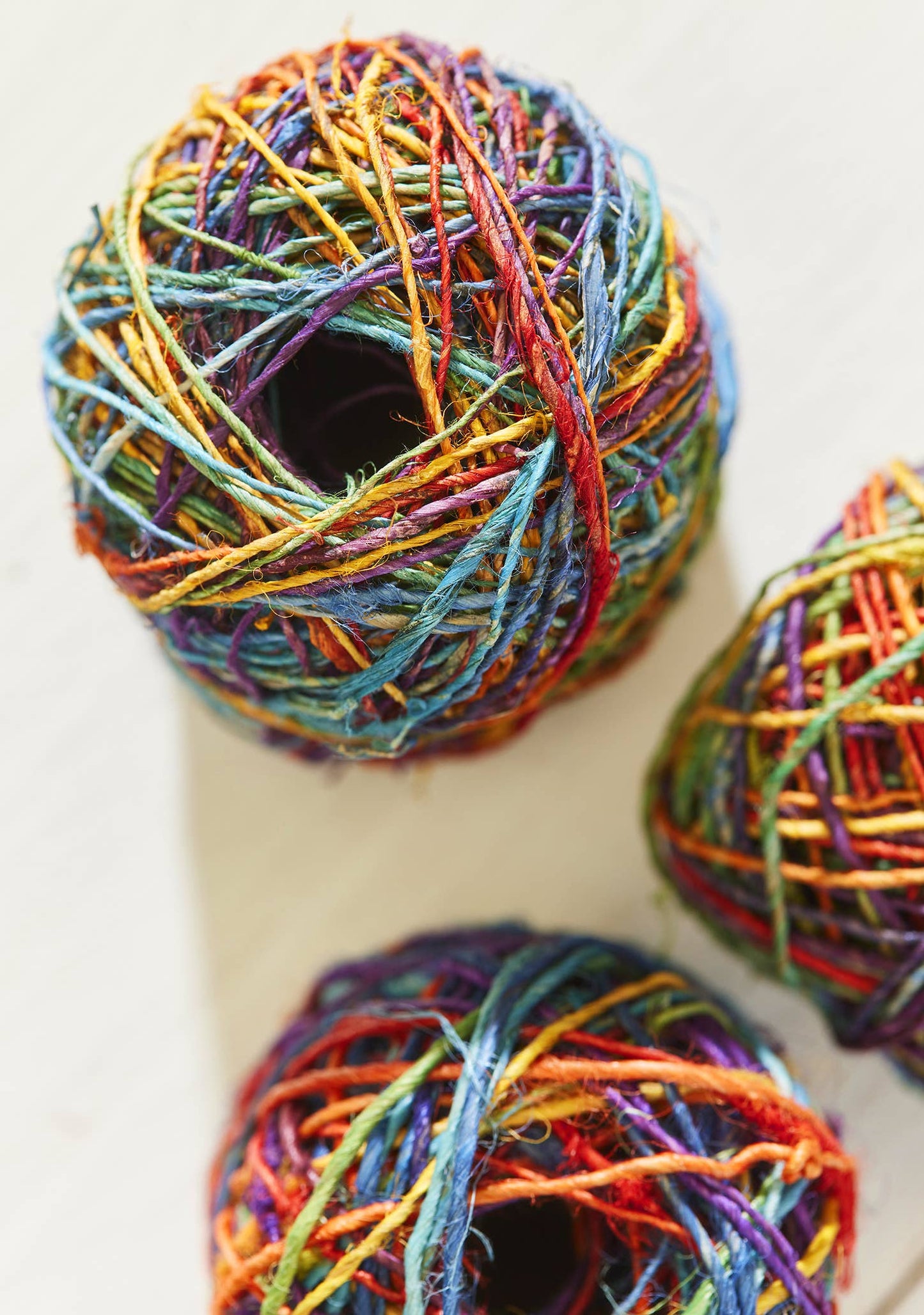 Namaste - Rainbow Hemp Twine Yarn 20g