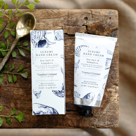 Toasted Crumpet - Sea Salt and Samphire Luxury Hand Cream