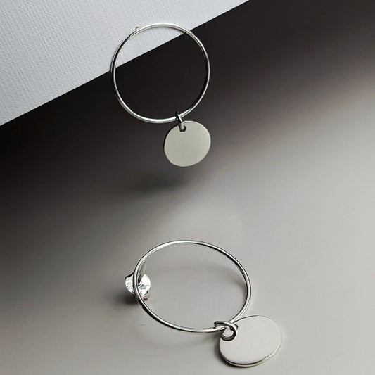 VURCHOO Contemporarist Silver Earrings